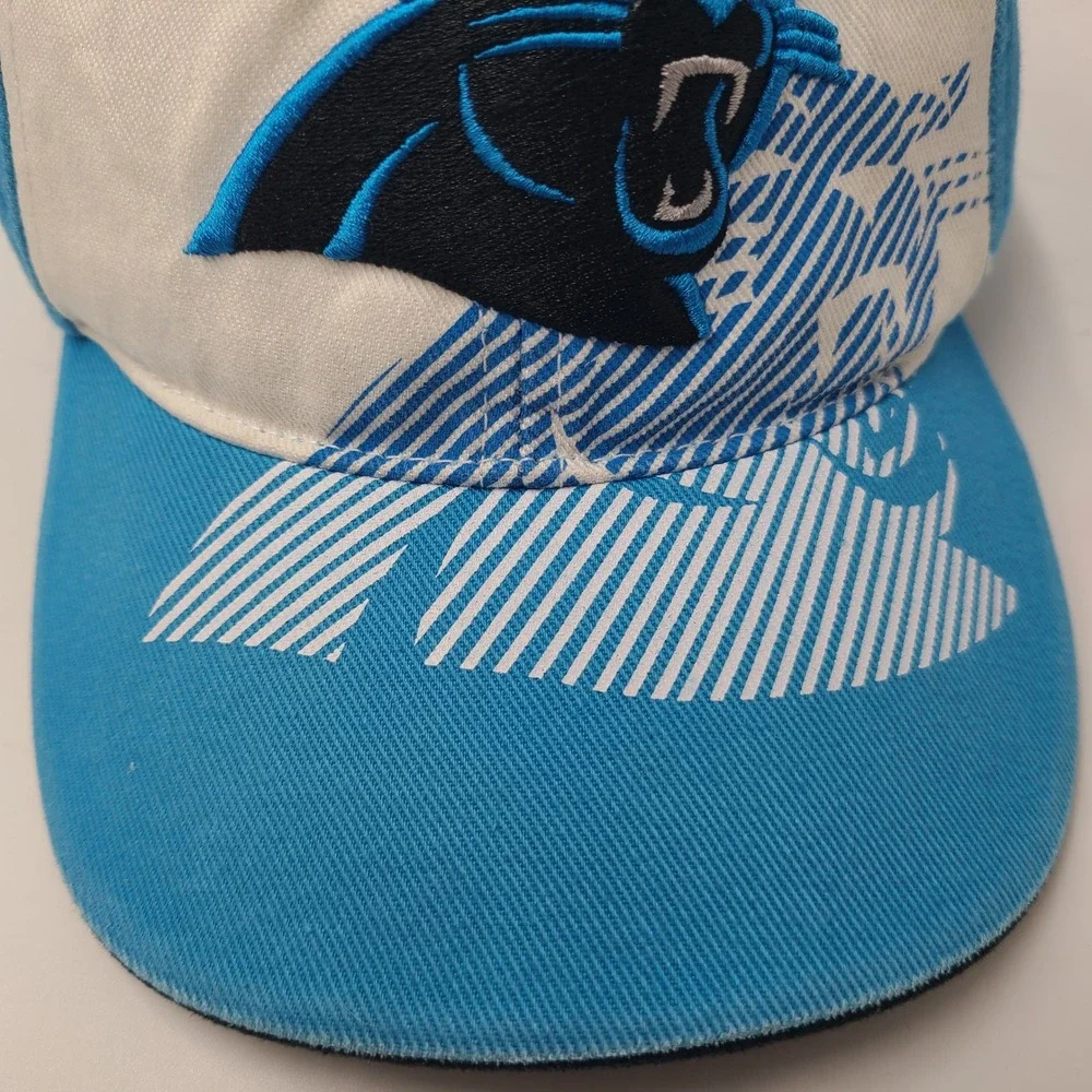 Kids Carolina Panthers Hat Adjustable NFL Team Apparel Blue‎ White NFL Football
